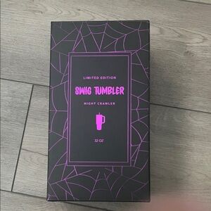 Swig Tumbler Night Crawler - Limited Edition Purple Halloween 2025 NIB